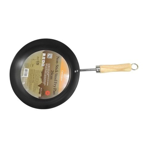 Hình ảnh CHẢO THÉP CARBON CARLMANN   29CM TC-821MB