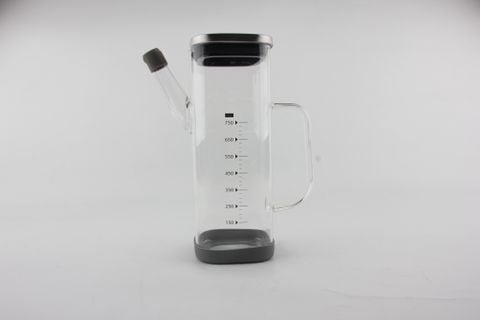  Bình thủy tinh borosilicate đựng dầu ăn La Fonte 750ml 