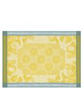  Khăn trải bàn ăn PLACEMAT JARDIN D'ORIENT YELLOW 50X36 100% LINEN - 25191 