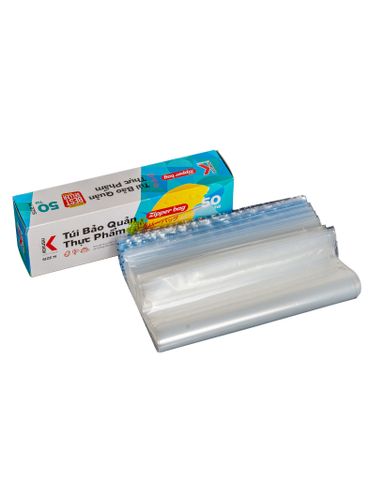  Túi Zipper size M50 20.5x21cm Kokusai TZIP00001328 