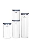  Lọ thủy tinh borosilicate chịu nhiệt nắp xếp chồng La Fonte 1300ml - 011631 