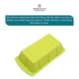  Khuôn nướng bánh La Fonte silicon hình chữ nhật Moriitalia YY20790 