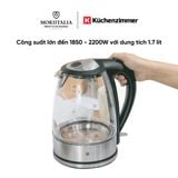  Ấm đun nước siêu tốc thuỷ tinh Kuchenzimmer 1.7 lít - 3000563 