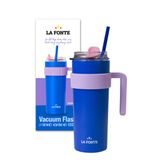  Ly giữ nhiệt La Fonte Sticker 600ml Kèm Ống Hút - 012294 