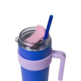  Ly giữ nhiệt La Fonte Sticker 600ml Kèm Ống Hút - 012294 