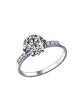  Combo Bông Tai Sokolov Bạc Đính Kim Cương Zirconia & Nhẫn Bạc Đính Kim Cương Zirconia Sokolov 
