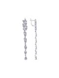  Combo Bông Tai Sokolov Bạc Đính Kim Cương Zirconia & Nhẫn Bạc Đính Kim Cương Zirconia Sokolov 