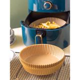  Bộ 120 khay giấy lót chống dính nồi chiên không dầu hình tròn Annapurna - 011167-BRO 