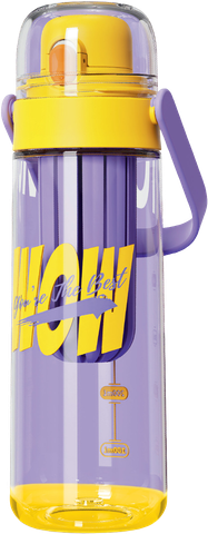  Bình nước thể thao có bộ lọc La Fonte 650 ml - 012492-YEL 