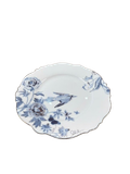  Dĩa sứ xương  cao cấp Moriitalia viền hoa ( 21.2 cm -014441) 