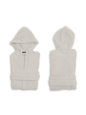 Áo choàng tắm Versace Z4001 trắng ZCOSP056.Z4001