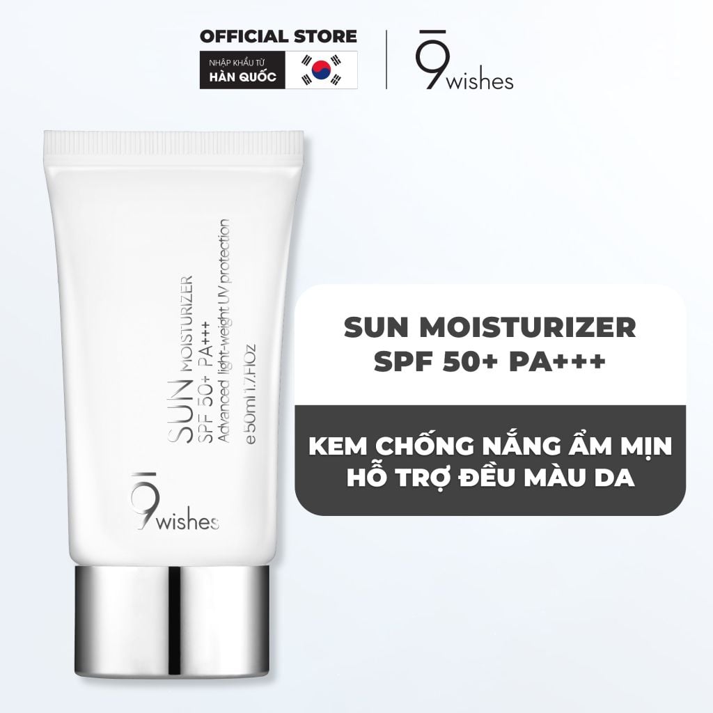 Kem chống nắng cấp ẩm Sun Moiturizer SPF 50+ PA+++ 50ml