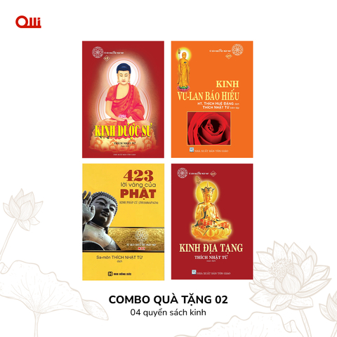 4 quyển kinh sách