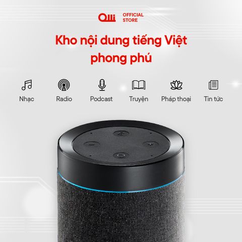  Loa thông minh OLLI MAIKA màu Đen Nguyên Bản MK100B 