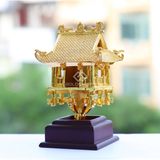 Biểu tượng Chùa Một Cột mạ vàng