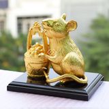 Tượng Chuột vàng Tài Lộc
