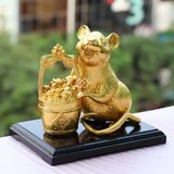 Tượng Chuột vàng Tài Lộc