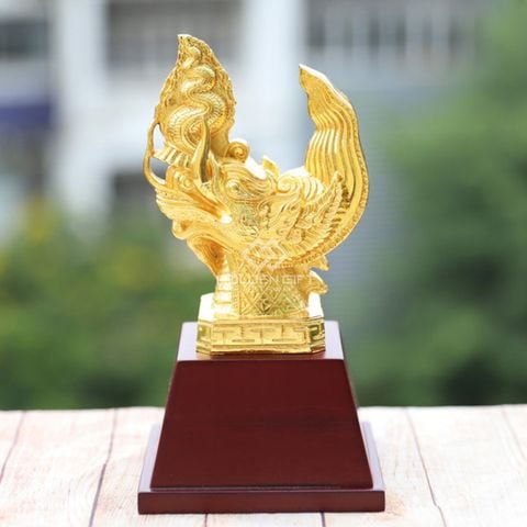 Đầu Rồng Thăng Long mạ vàng