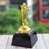 Tượng người đánh Golf mạ vàng