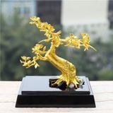 Cây Hoa Đào bonsai mạ vàng