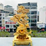 Tượng Rồng Vàng Kim Long Đại Cát