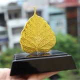 Lá Bồ Đề phong thuỷ mạ vàng