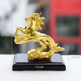 Tượng Ngựa vàng vờn mây