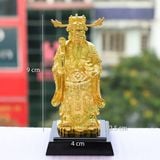 Tượng ông Thần Tài phong thuỷ mạ vàng
