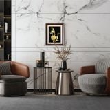 Tranh hoa mẫu đơn mạ vàng 24K