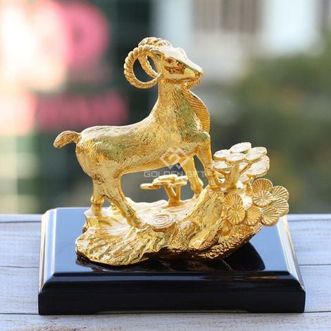 Tượng Dê vàng phong thuỷ - 12CGD