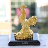 Tượng Gà vàng Sung túc - 12CGG