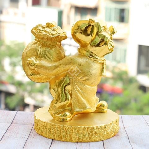 Tượng Heo Vàng Đại Cát