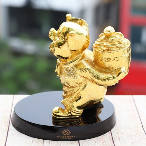 Tượng Heo vàng Phát Tài