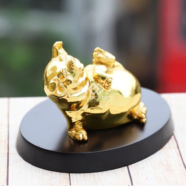 Tượng Heo Vàng Viên Mãn