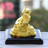 Tượng Mèo vàng phong thuỷ - 12CGM