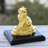 Tượng Mèo vàng phong thuỷ - 12CGM