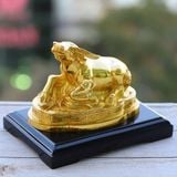 Tượng Trâu bằng đồng mạ vàng