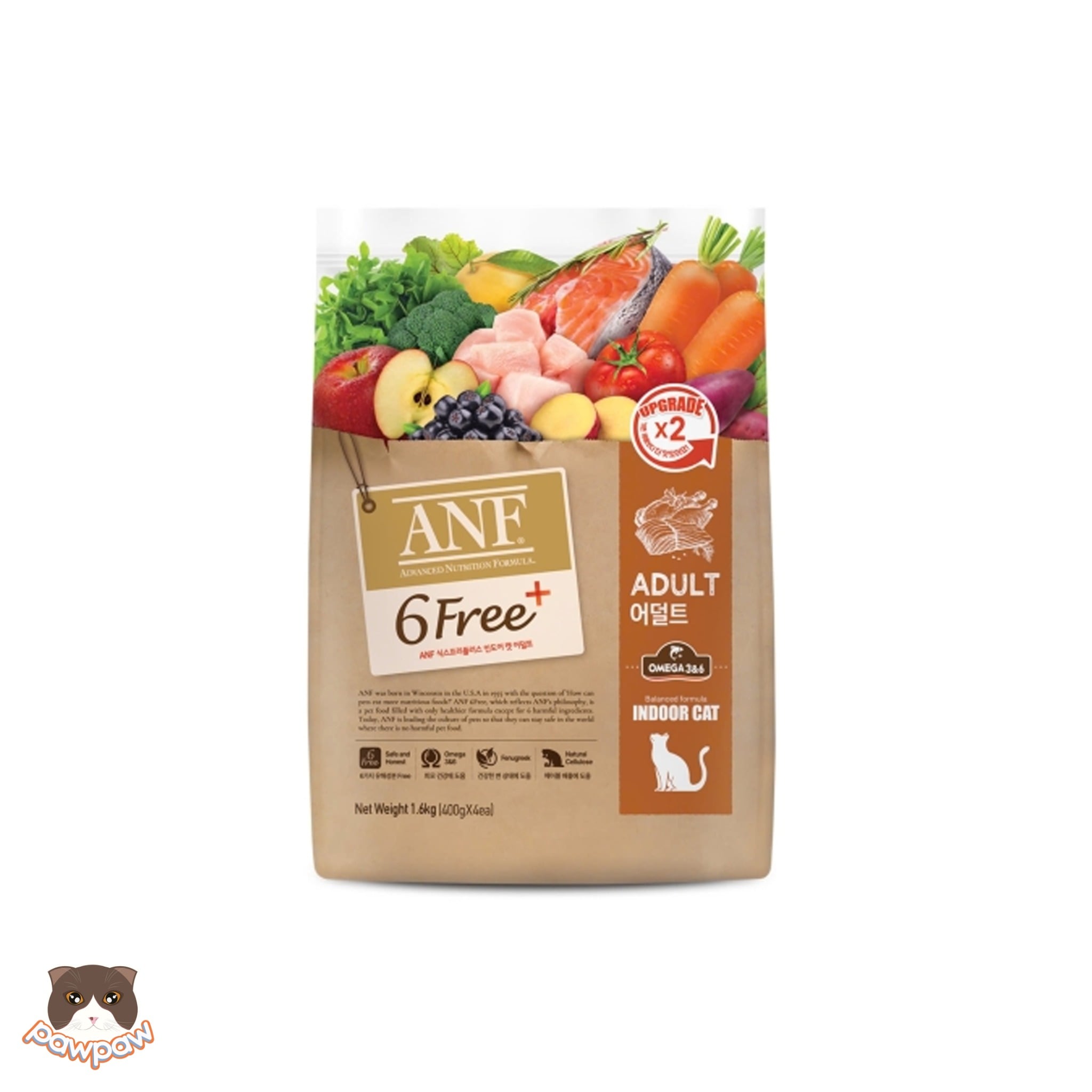  Hạt ANF - 6 Free Plus cao cấp cho mèo trưởng thành 