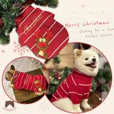 Áo cổ lọ Noel cho chó mèo 