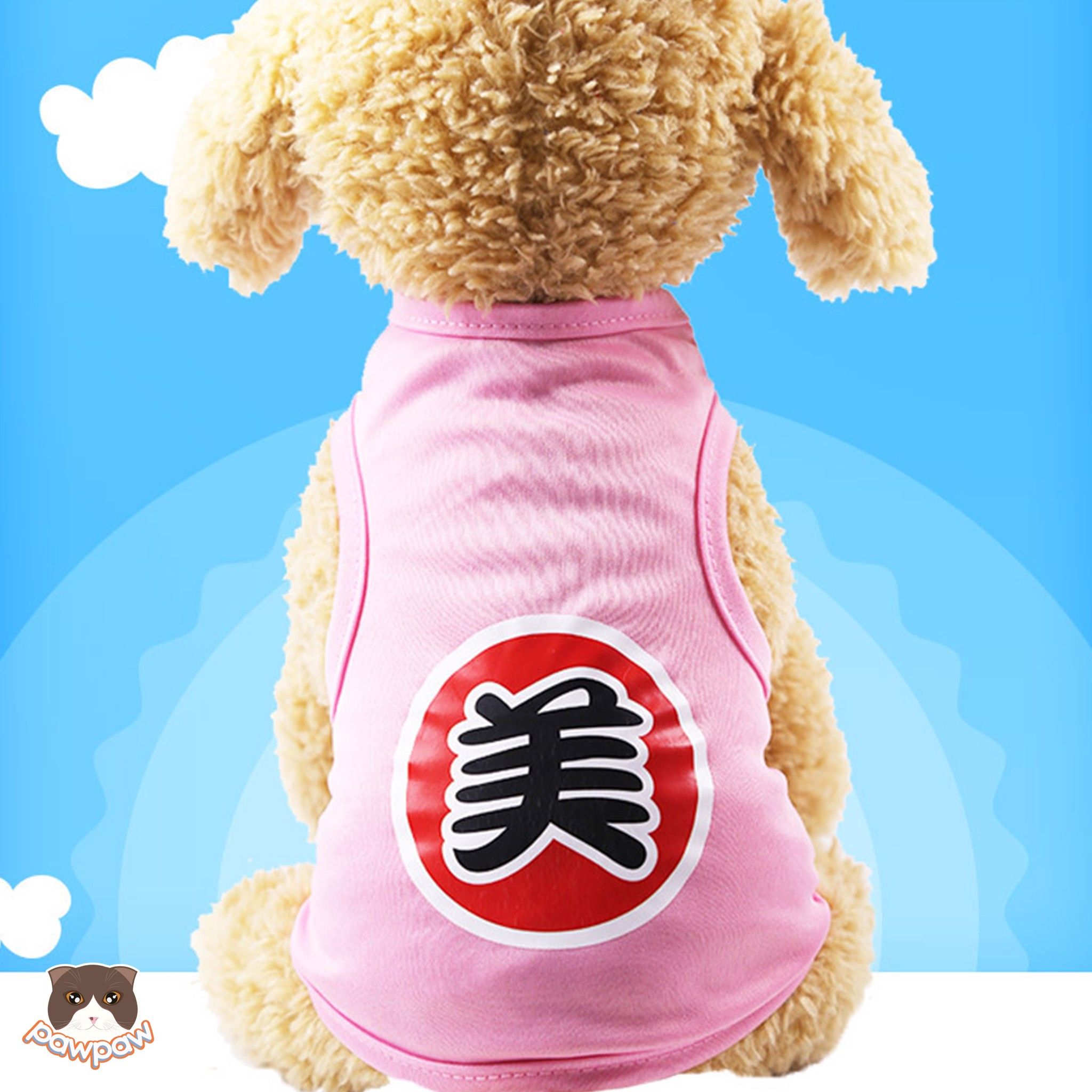  Áo hình cho chó mèo 