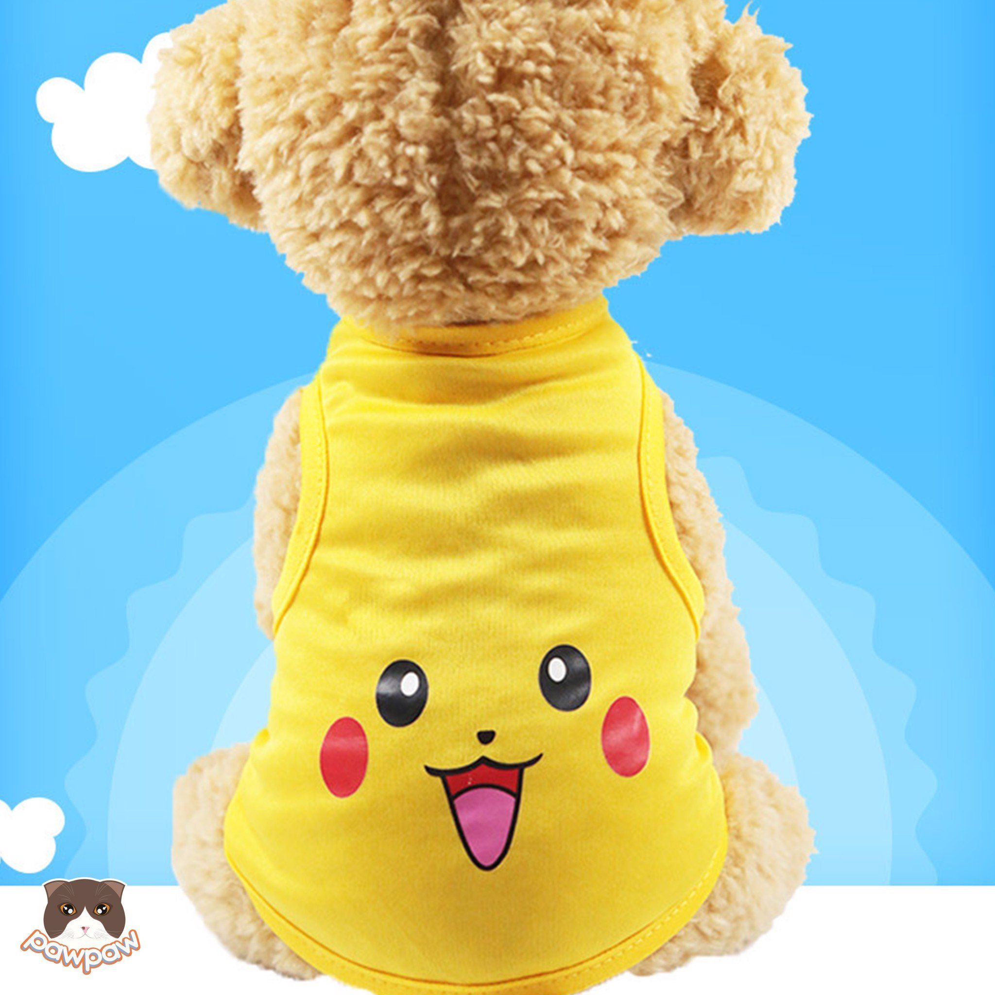  Áo hình cho chó mèo 