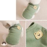  Áo sát nách hình gấu cho chó mèo 