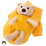  Áo gấu Teddy cho chó mèo 