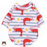  Áo nỉ con tôm cho chó mèo 