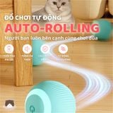  Đồ chơi bóng lăn tự động ( sạc pin ) cho mèo 