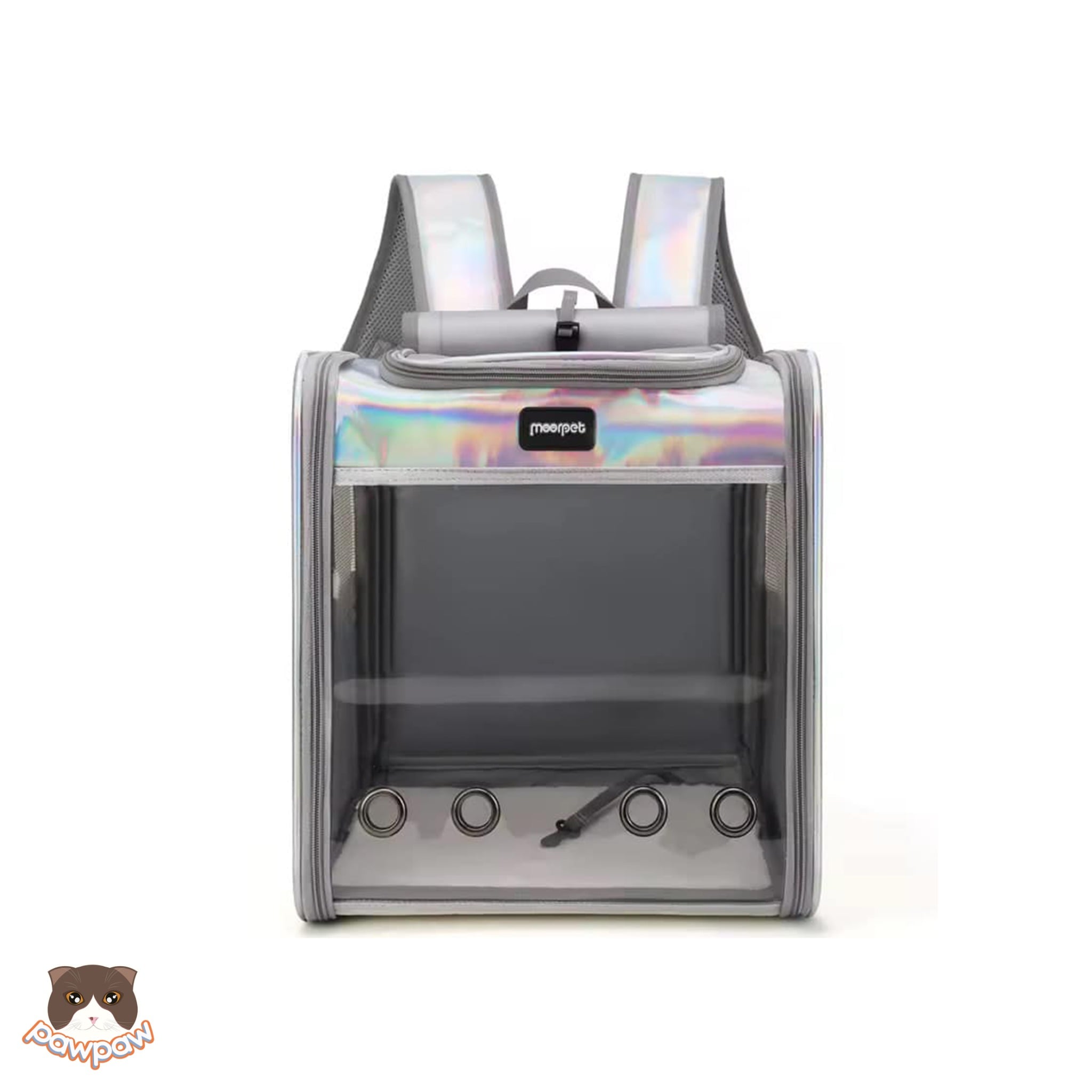  Balo vuông phản quang cho chó mèo 