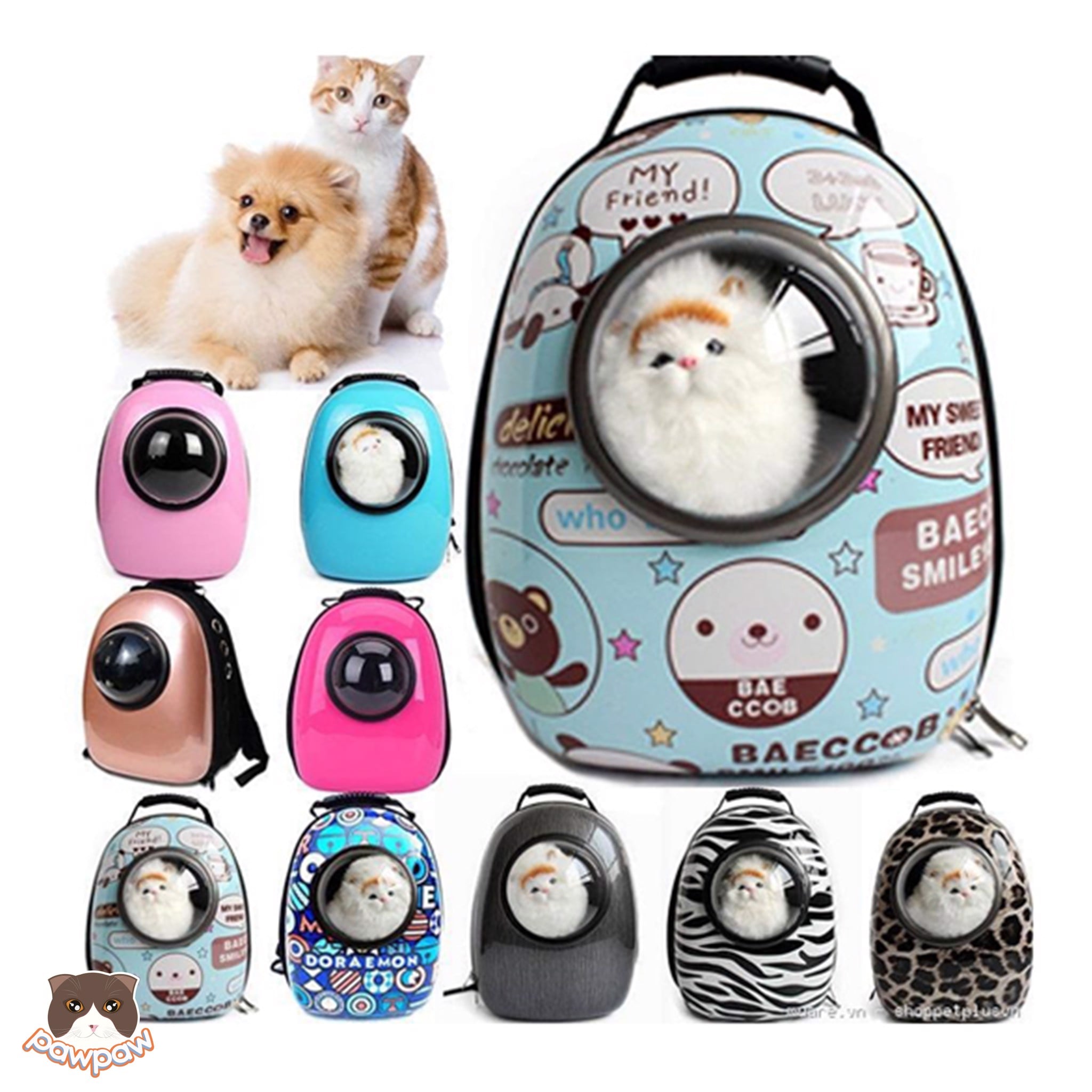  Balo phi hành gia cho chó mèo 