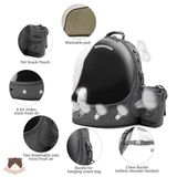  Balo phi thuyền trong suốt cho chó mèo 