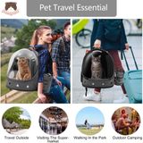  Balo phi thuyền trong suốt cho chó mèo 