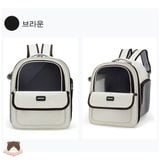  Balo trắng viền màu Moorpet cho chó mèo 